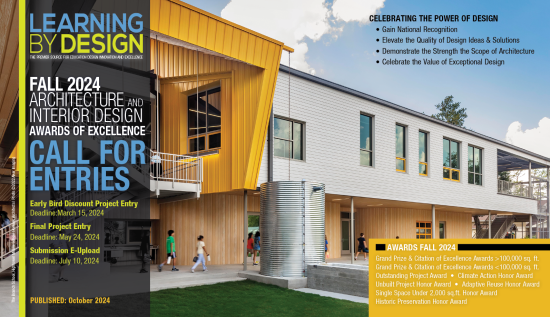 Fall 2024 Learning By Design Awards - Call for Entries
