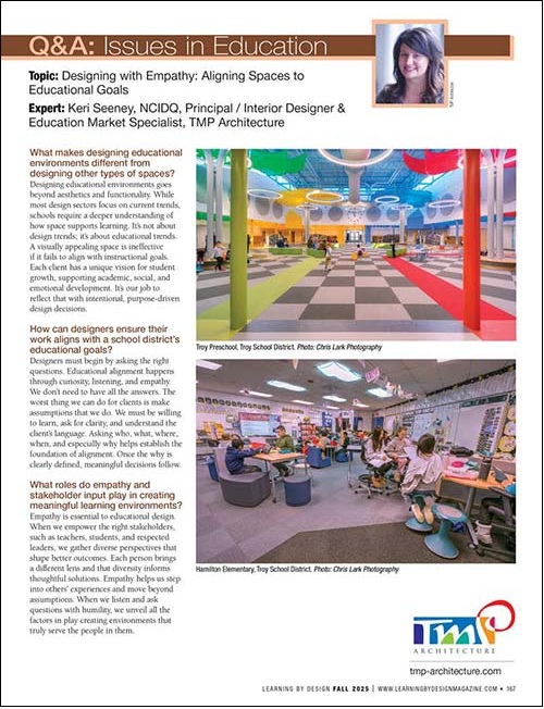 Q&A Issues in Education Design