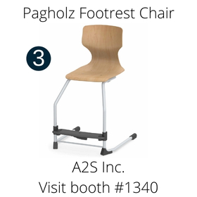 3.	The Pagholz footrest chair 