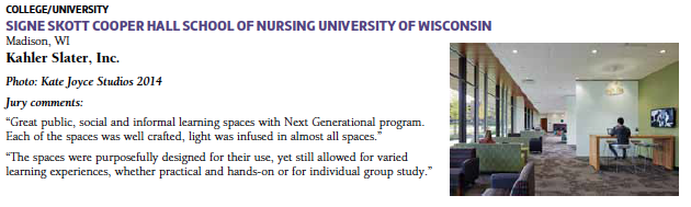 University of Wisconsin -Signe Skott Cooper Hall School of Nursing