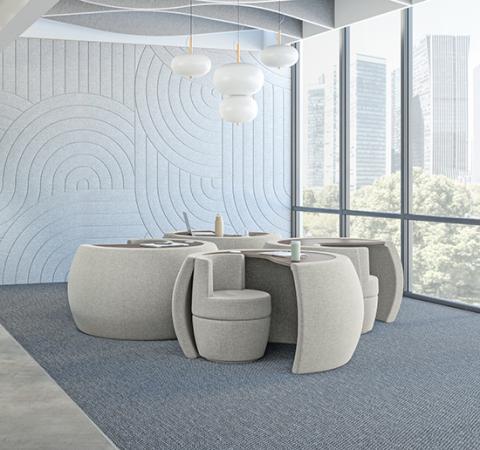 TOOthePOINT by Arcadia is a versatile work-lounge pod 